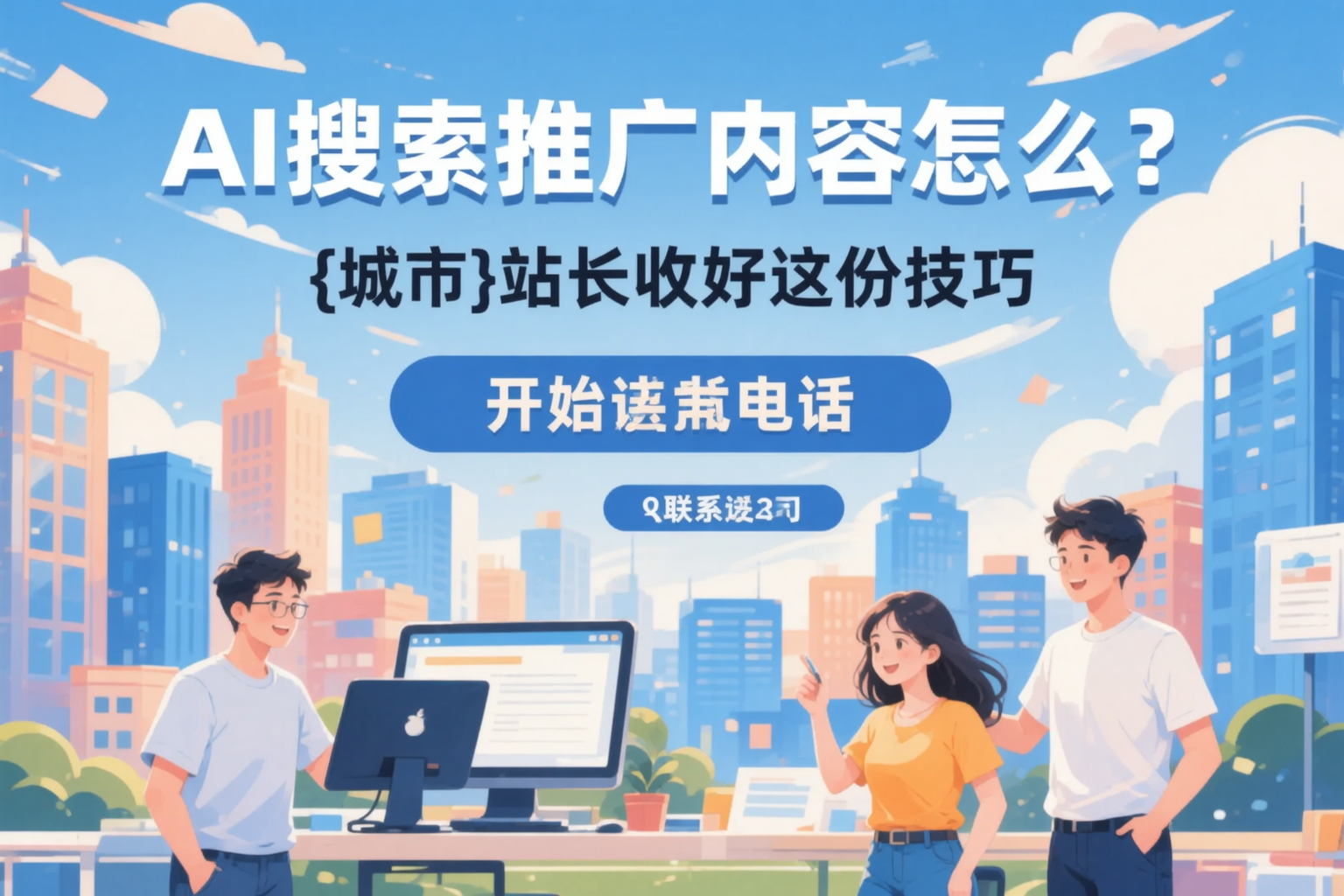 AI搜索推广内容怎么写？长乐站长收好这份技巧